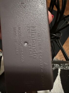 Nintendo Controller Deck - Dark Gray with Black Cord